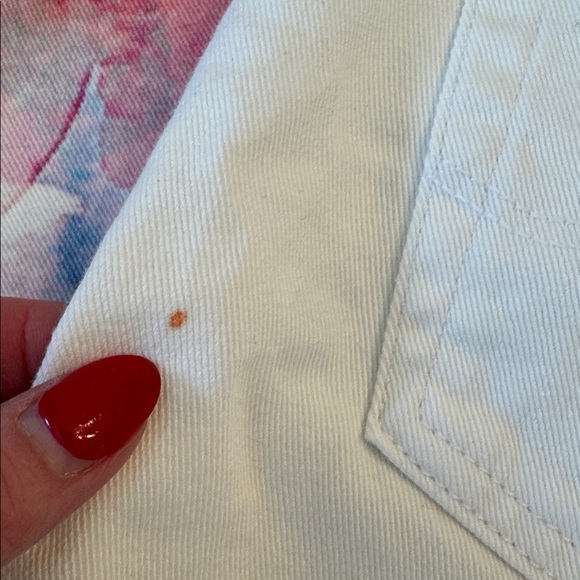 Ag Adriano Goldschmied Saige Mid-Rise Wide-Leg Jeans with Watercolor Wash, sz 28 - Picture 9 of 13